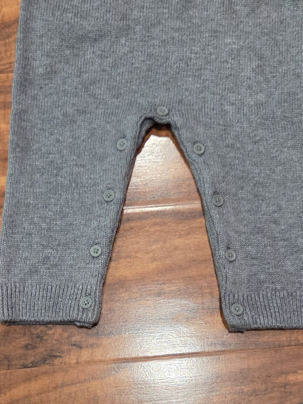 Gymboree NWT 6-12 Months Gray Sweater Romper, Owl Bodysuit & 2-pack Socks - Picture 3 of 13